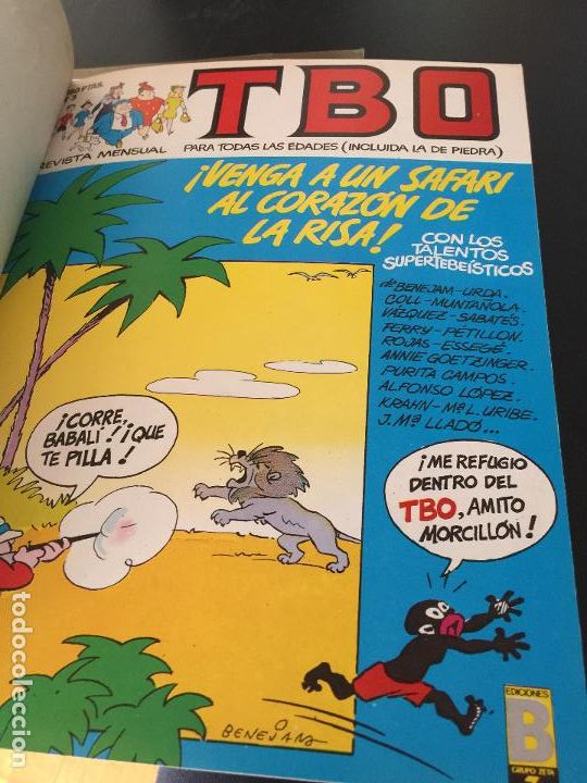 C&oacute;mics: EDICIONES B TEBEOS DE HOY TOMO 2 CON 4 NUMEROS NORMAL ESTADO - Foto 2