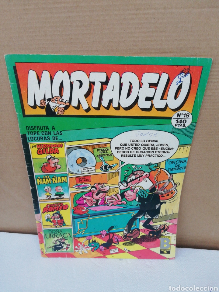 C&oacute;mics: C&oacute;mic Mortadelo 18. Grupo zeta ediciones B - Foto 1