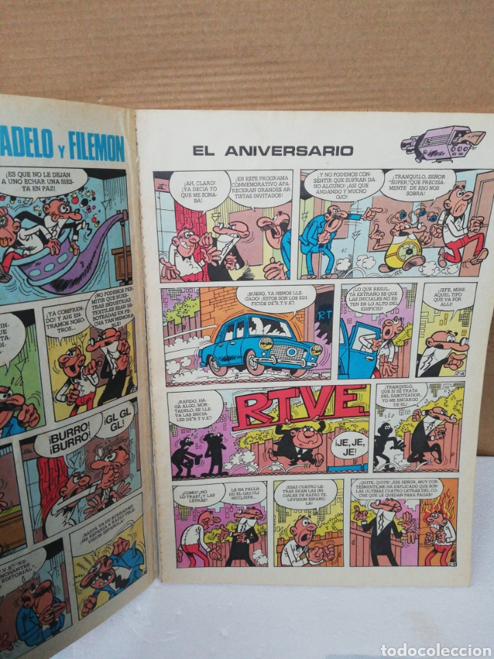 C&oacute;mics: C&oacute;mic Mortadelo y Filem&oacute;n con Pepe gotera y Otilio. Ediciones B - Foto 3