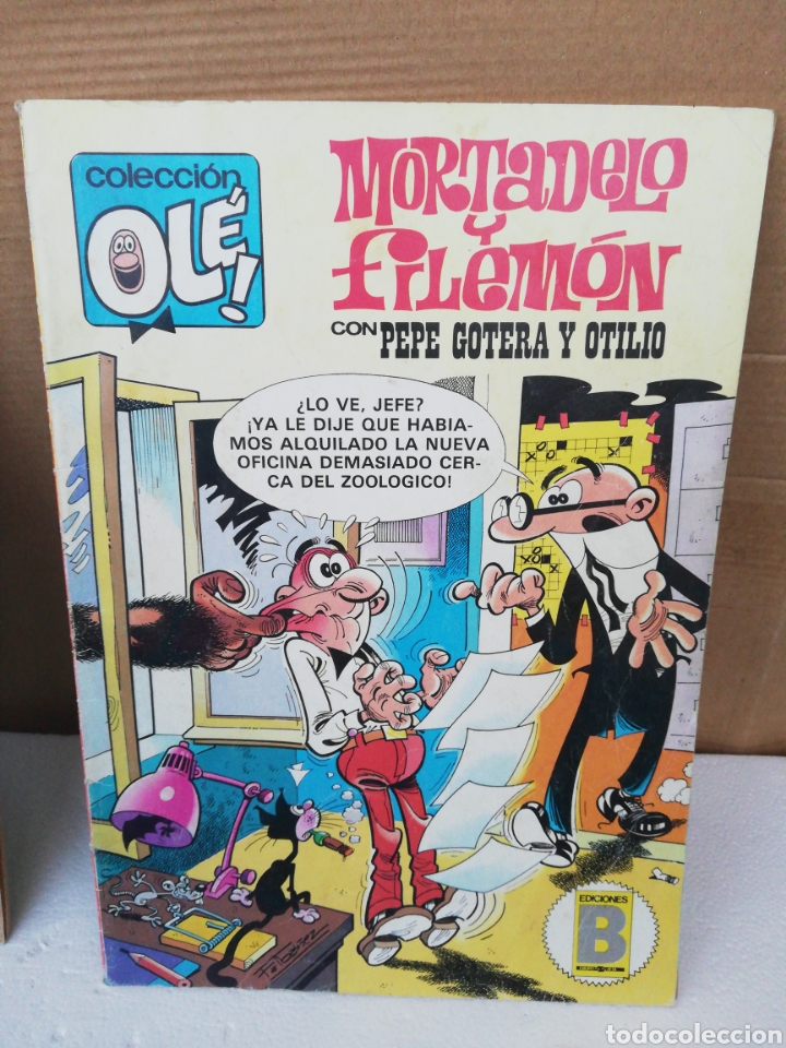 C&oacute;mics: C&oacute;mic Mortadelo y Filem&oacute;n con Pepe gotera y Otilio. Ediciones B - Foto 1