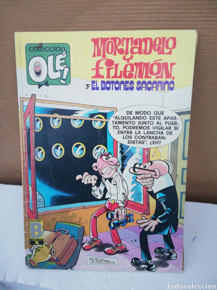 C&oacute;mics: Mortadelo y Filem&oacute;n y el botones Sacarino - Foto 1