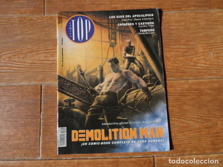 C&oacute;mics: TOP COMICS n&ordm; 1. DEMOLITION MAN, TORPEDO EDICIONES B - Foto 1