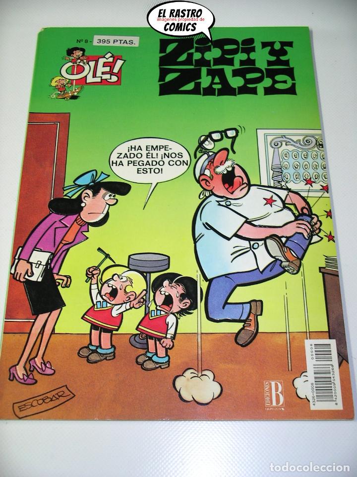 C&oacute;mics: Ole! Zipi y Zape n&ordm; 8, ediciones B, 9D - Foto 1