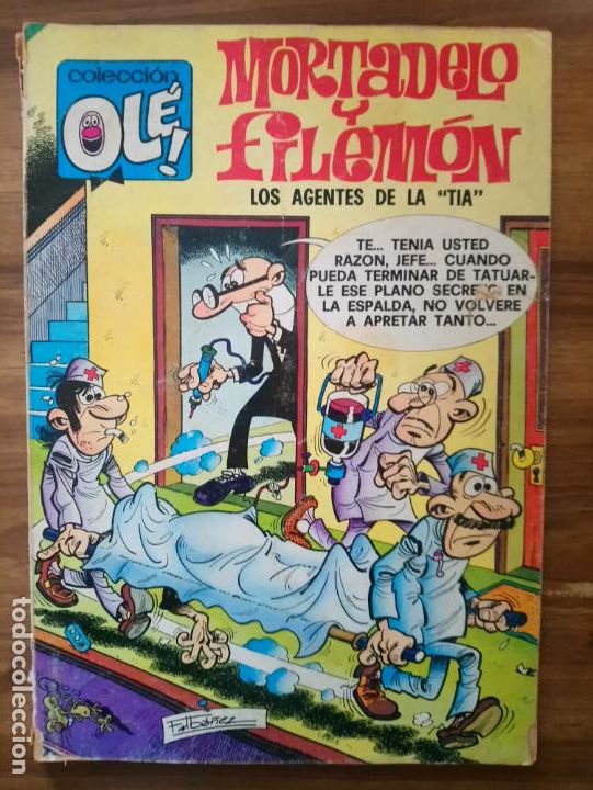 C&oacute;mics: Mortadelo y Filem&oacute;n. Los agentes de la Tia - Iba&ntilde;ez, Francisco - Foto 1