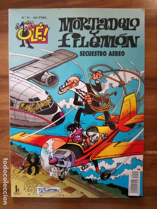 C&oacute;mics: Mortadelo y Filem&oacute;n. Secuestro a&eacute;reo - Iba&ntilde;ez, Francisco - Foto 1