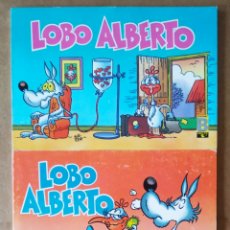Cómics: LOTE LOBO ALBERTO/LUPO ALBERTO, POR SILVER (EDICIONES B, 1988-1989). NÚMEROS 1-2-3-4-5.. Lote 196919082