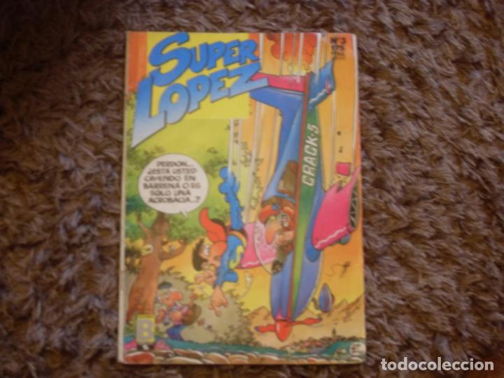 C&oacute;mics: SUPER LOPEZ. N&ordm; 3 EDICIONES B. COMIC 1987 - Foto 3