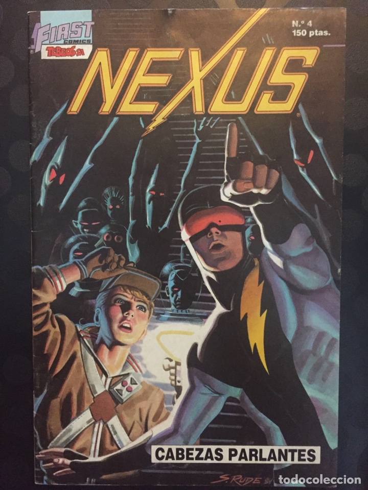 C&oacute;mics: NEXUS N.4 CABEZAS PARLANTES . FIRST COMICS . ( 1988 ). - Foto 1
