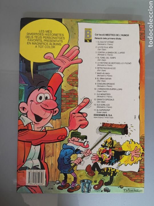 C&oacute;mics: COMIC SUPER LLOPIS EL SUPER GRUP JAN 1990 1&deg;EDICI&Oacute;N EDICI&Oacute;NES B TAPA DURA - Foto 3