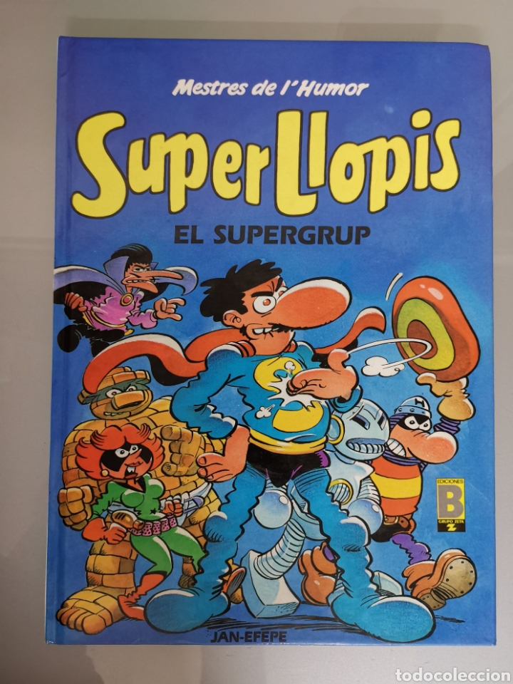 C&oacute;mics: COMIC SUPER LLOPIS EL SUPER GRUP JAN 1990 1&deg;EDICI&Oacute;N EDICI&Oacute;NES B TAPA DURA - Foto 1