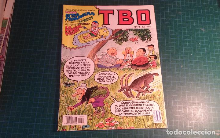 C&oacute;mics: Tbo n&deg; 74. Ediciones b. (M-12) - Foto 1