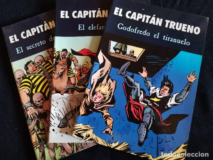 C&oacute;mics: LOTE DE TRES N&Uacute;MEROS EL CAPITAN TRUENO - Foto 1