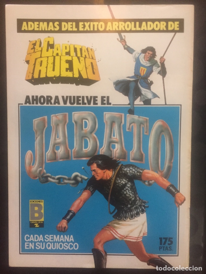 C&oacute;mics: EL CAPIT&Aacute;N TRUENO N.15 EN PODER DE KRISMA . EDICI&Oacute;N HIST&Oacute;RICA . ( 1987/1989 ). - Foto 2