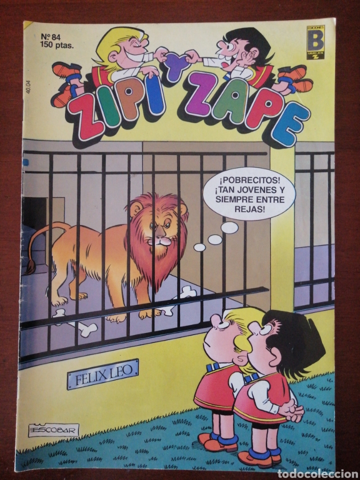 C&oacute;mics: ZIPI Y ZAPE 84 EDICIONES B 1988 - Foto 1