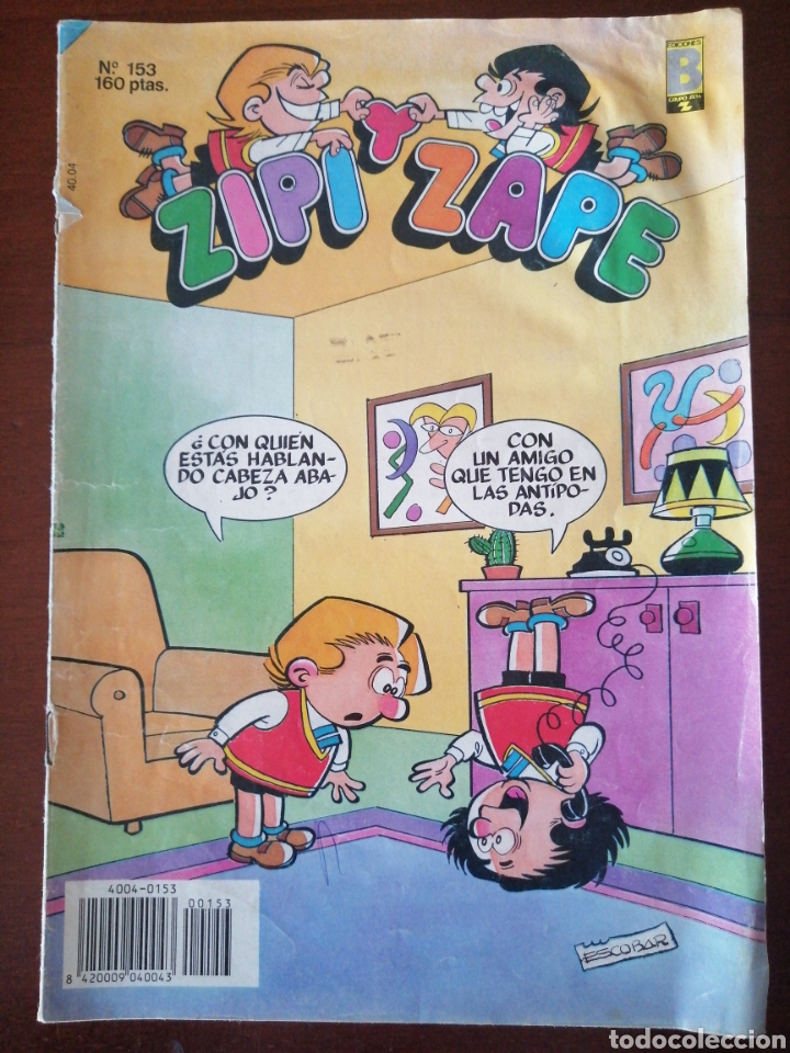 C&oacute;mics: ZIPI Y ZAPE 153 EDICIONES B 1990 - Foto 1
