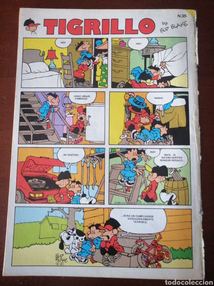 C&oacute;mics: SUPER ZIPI Y ZAPE 35 EDICIONES B 1987 - Foto 2