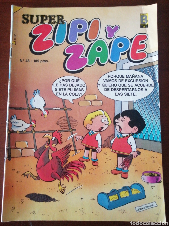 C&oacute;mics: SUPER ZIPI Y ZAPE 48 EDICIONES B 1987 - Foto 1