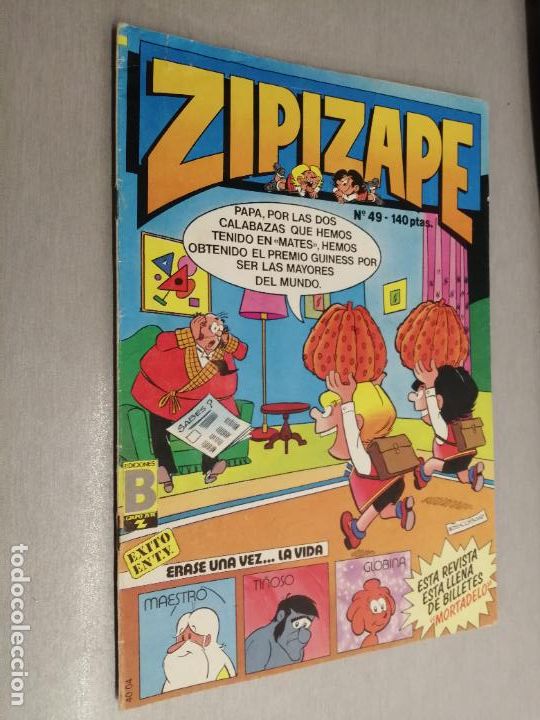 C&oacute;mics: ZIPI Y ZAPE N&ordm; 49 / EDICIONES B 1988 - Foto 1