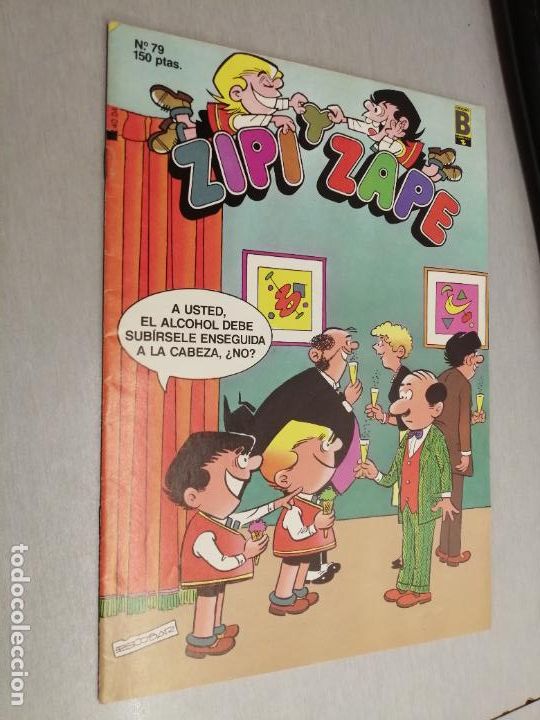 C&oacute;mics: ZIPI Y ZAPE N&ordm; 79 / EDICIONES B 1988 - Foto 1