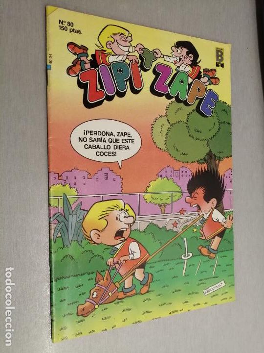 C&oacute;mics: ZIPI Y ZAPE N&ordm; 80 / EDICIONES B 1988 - Foto 1