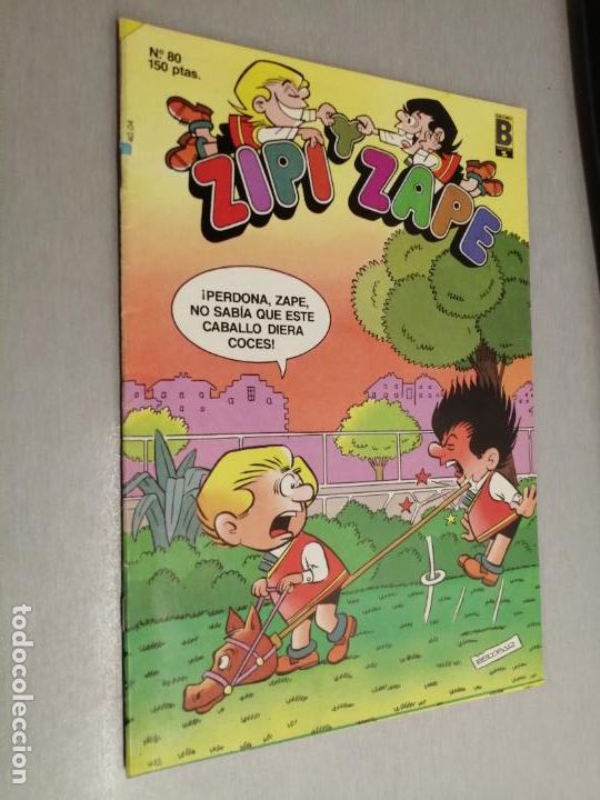 C&oacute;mics: ZIPI Y ZAPE N&ordm; 80 / EDICIONES B 1988 - Foto 1