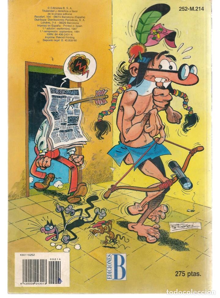 C&oacute;mics: OL&Eacute;!. N&ordm; 252. M. 214. MORTADELO Y FILEM&Oacute;N. EDICIONES B, 1&ordf; REIMP..1991. (Z/C8) - Foto 2