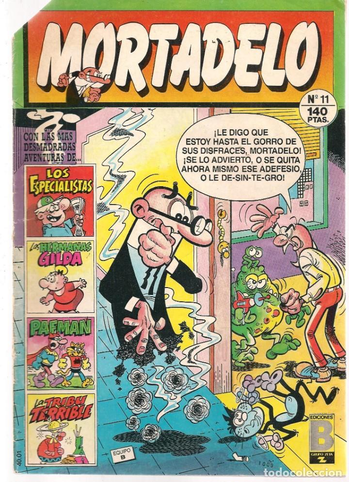 C&oacute;mics: MORTADELO. N&ordm; 11. EDICIONES B, 1987. (Z/C12) - Foto 1