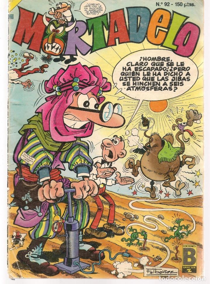 C&oacute;mics: MORTADELO. N&ordm; 92. EDICIONES B, 1987. (Z/C12) - Foto 1