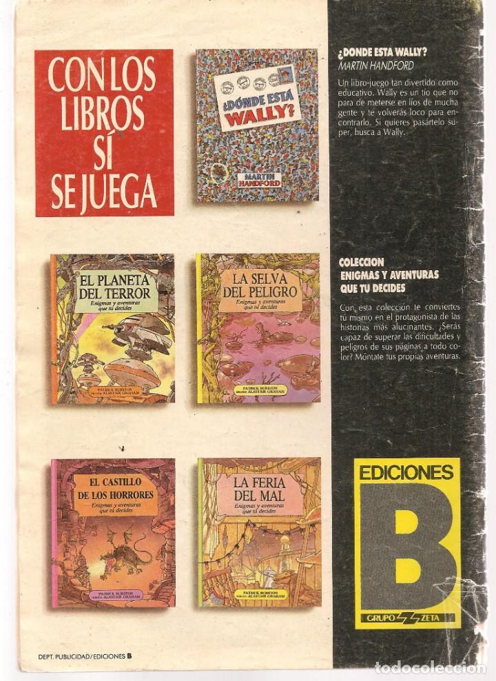 C&oacute;mics: MORTADELO. N&ordm; 92. EDICIONES B, 1987. (Z/C12) - Foto 2