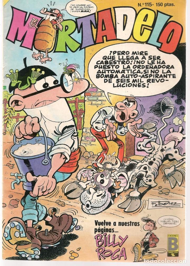 C&oacute;mics: MORTADELO. N&ordm; 115. EDICIONES B, 1987. (Z/C12) - Foto 1