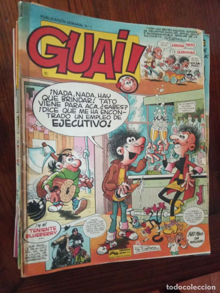 C&oacute;mics: LOTE DE 34 COMICS GUAI.EDICCION A&Ntilde;O 1986. - Foto 1