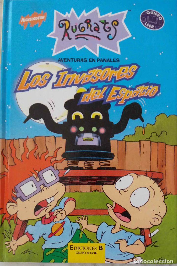 C&oacute;mics: RUGRATS, AVENTURAS EN PA&Ntilde;ALES. LOS INVASORES DEL ESPACIO. LIBRO C&Oacute;MIC EDICIONES B - Foto 1