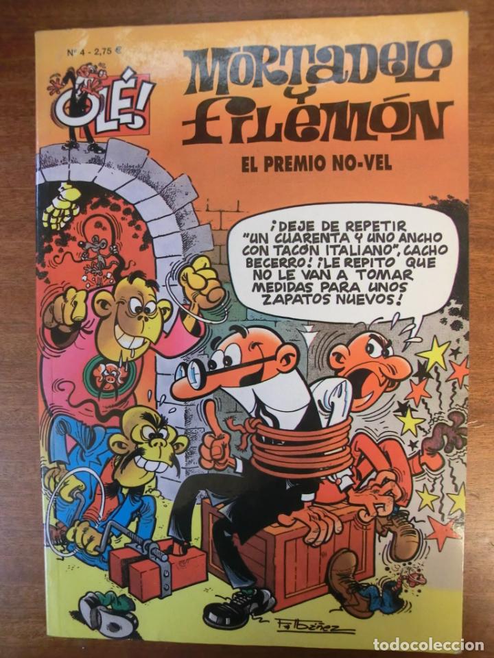 C&oacute;mics: OL&Eacute;! N&ordm; 4 - MORTADELO Y FILEM&Oacute;N - El Premio No-Vel - EDICIONES B - Foto 1