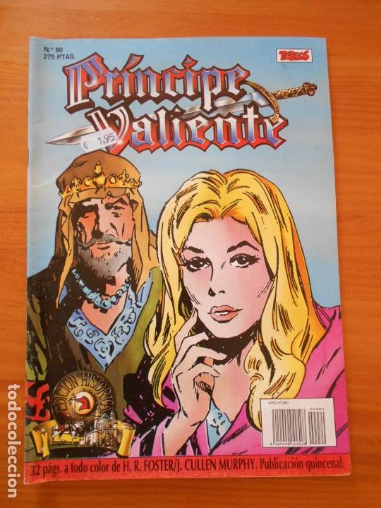 C&oacute;mics: PRINCIPE VALIENTE N&ordm; 80 - EDICION HISTORICA - EDICIONES B (AI) - Foto 1