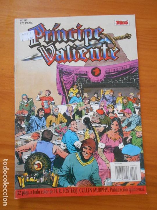 C&oacute;mics: PRINCIPE VALIENTE N&ordm; 85 - EDICION HISTORICA - EDICIONES B (AI) - Foto 1