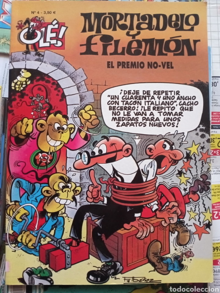 C&oacute;mics: Colecci&oacute;n Ol&eacute; 4 Mortadelo y Filem&oacute;n Cj65 - Foto 1