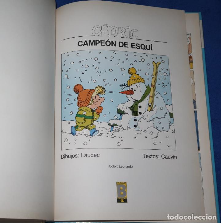 C&oacute;mics: Cedric 2 - Campe&oacute;n de esqu&iacute; . Laudec - Cauvin - Ediciones B - Foto 3