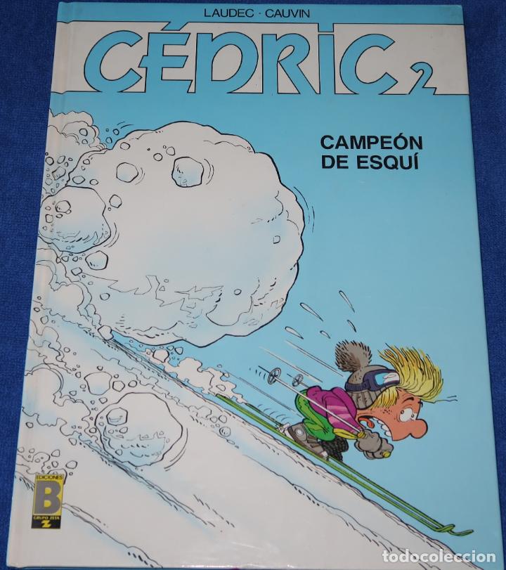 C&oacute;mics: Cedric 2 - Campe&oacute;n de esqu&iacute; . Laudec - Cauvin - Ediciones B - Foto 1
