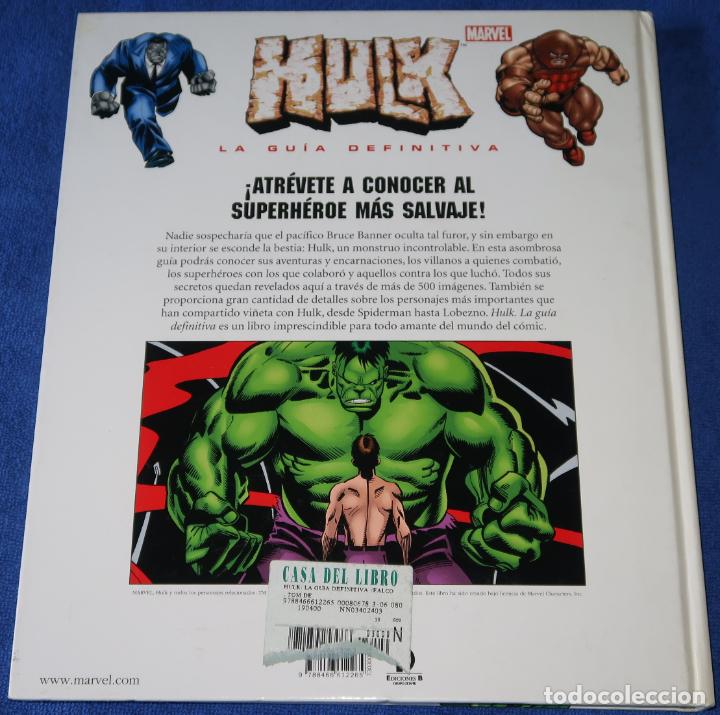 C&oacute;mics: HULK - LA GUIA DEFINITIVA - TOM DE FALCO - Marvel - Ediciones B (2003) - Foto 3