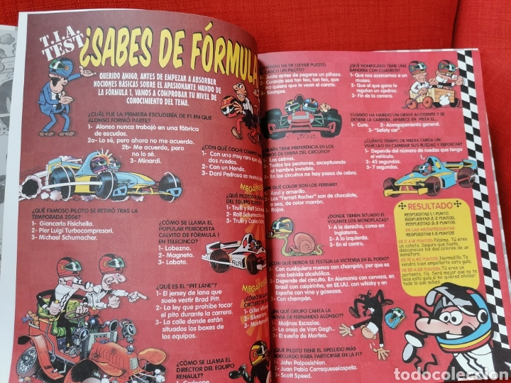 C&oacute;mics: MORTADELO ESPECIAL F&Oacute;RMULA 1. EDICIONES B - Foto 5