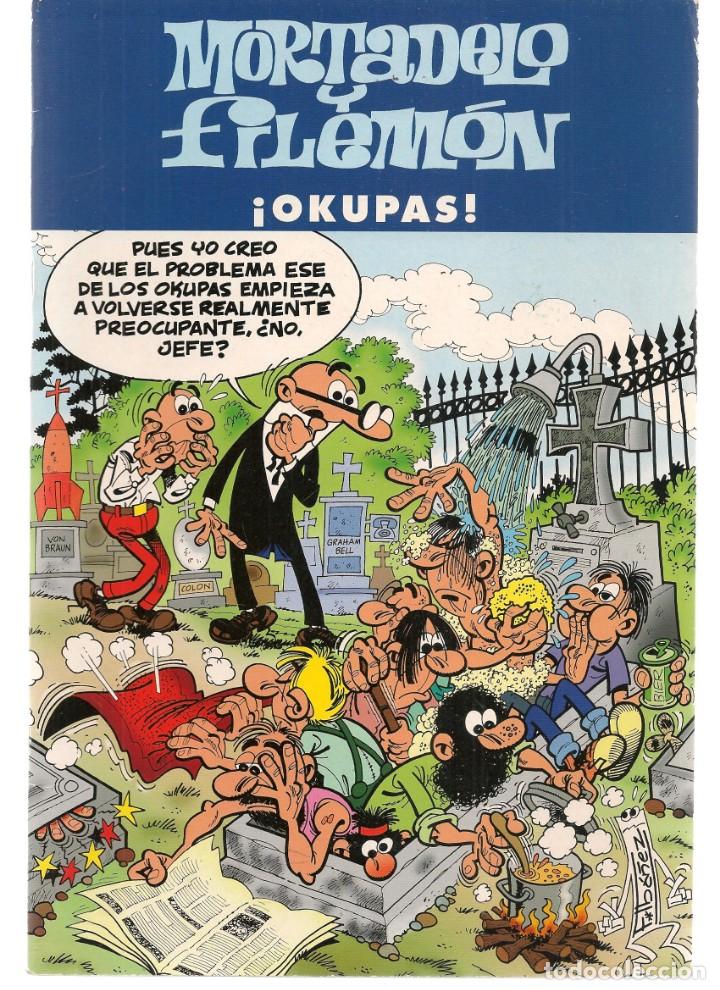C&oacute;mics: MORTADELO Y FILEM&Oacute;N. ! OKUPAS !. EDICIONES B. (P/C50) - Foto 1