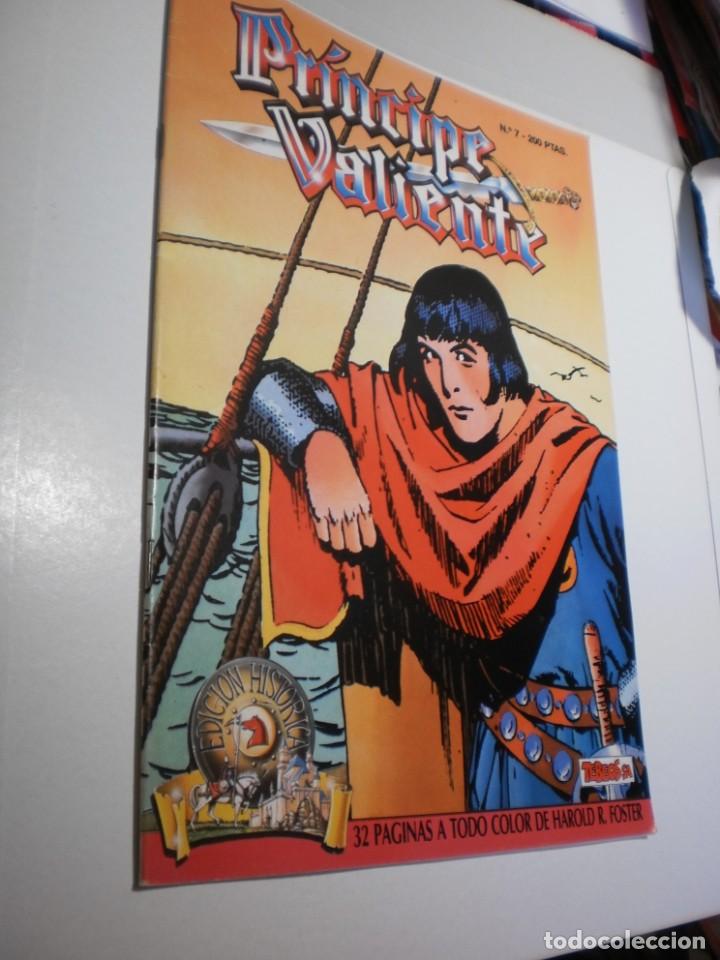C&oacute;mics: el pr&iacute;ncipe valiente n&ordm; 7. 1988 (buen estado) - Foto 1