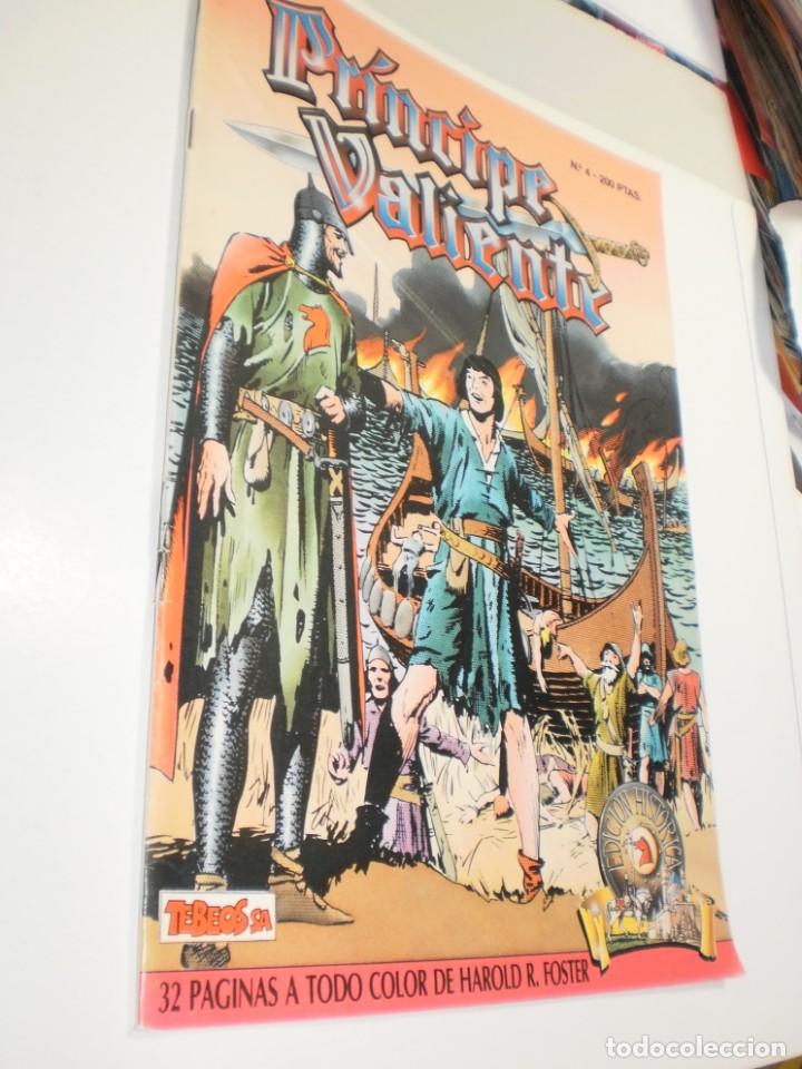 C&oacute;mics: el pr&iacute;ncipe valiente n&ordm; 4. 1988 (buen estado) - Foto 1