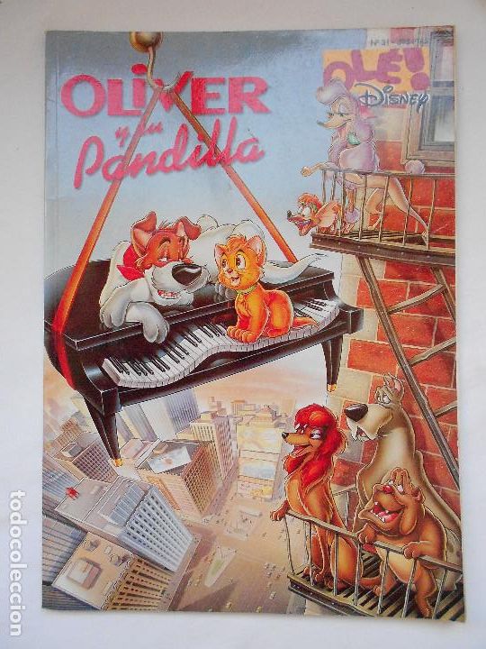 C&oacute;mics: OL&Eacute;! DISNEY - N&ordm; 31 - OLIVER Y SU PANDILLA - Ediciones B - Foto 1