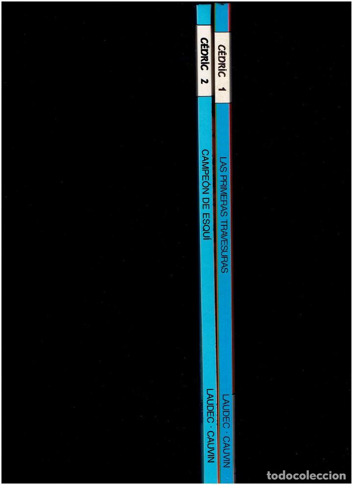 C&oacute;mics: * CEDRIC * LOTE 2 COMICS N&ordm; 1 Y 2 * EDICIONES B 1991 * IMPECABLES * - Foto 1
