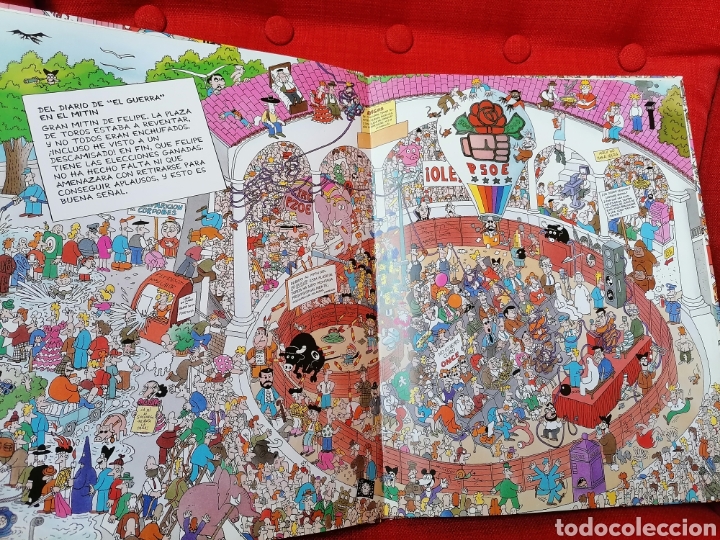 C&oacute;mics: DONDE EST&Aacute; &rdquo;EL GUERRA&rdquo; LIBRO TIPO WALLY.EDICIONES B - Foto 2