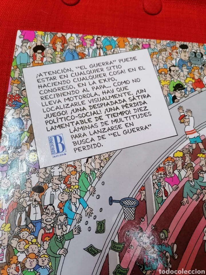 C&oacute;mics: DONDE EST&Aacute; &rdquo;EL GUERRA&rdquo; LIBRO TIPO WALLY.EDICIONES B - Foto 4