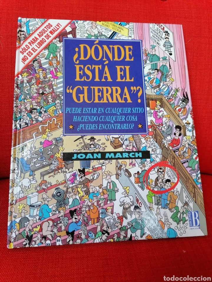 C&oacute;mics: DONDE EST&Aacute; &rdquo;EL GUERRA&rdquo; LIBRO TIPO WALLY.EDICIONES B - Foto 1