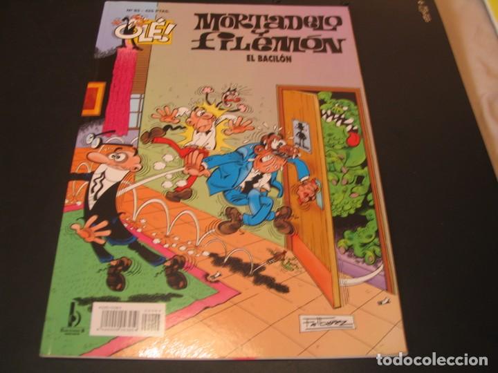 C&oacute;mics: MORTADELO Y FILEM&Oacute;N OLE EDICIONES B N&ordm; 83 EL BACIL&Oacute;N - Foto 1