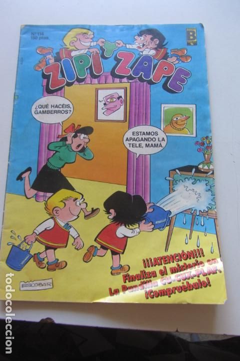 C&oacute;mics: ZIPI ZAPE N&ordm; 114 EDICIONES B CX65 - Foto 1